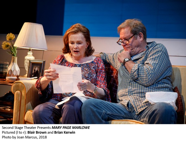 MARY PAGE MARLOWE By TRACY LETTS Directed by LILA NEUGEBAUER With DAVID AARON BAKER, BLAIR BROWN, KAYLI CARTER, AUDREY CORSA, MARCIA DeBONIS, NICK DILLENBURG, RYAN FOUST, TESS FRAZER, EMMA GEER, GRACE GUMMER, MIA SINCLAIR JENNESS, BRIAN KERWIN, TATIANA
